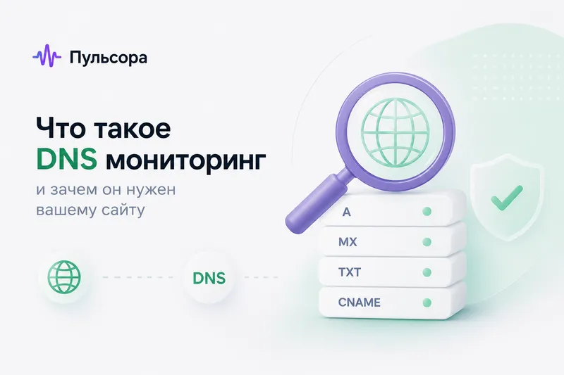 Что такое DNS мониторинг и зачем он нужен вашему сайту